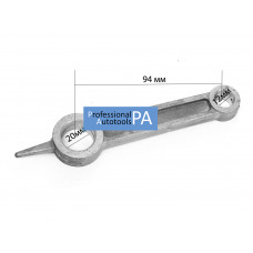 Шатун поршня компрессора 12*20*94 PAtools КомпШат3 (4588)